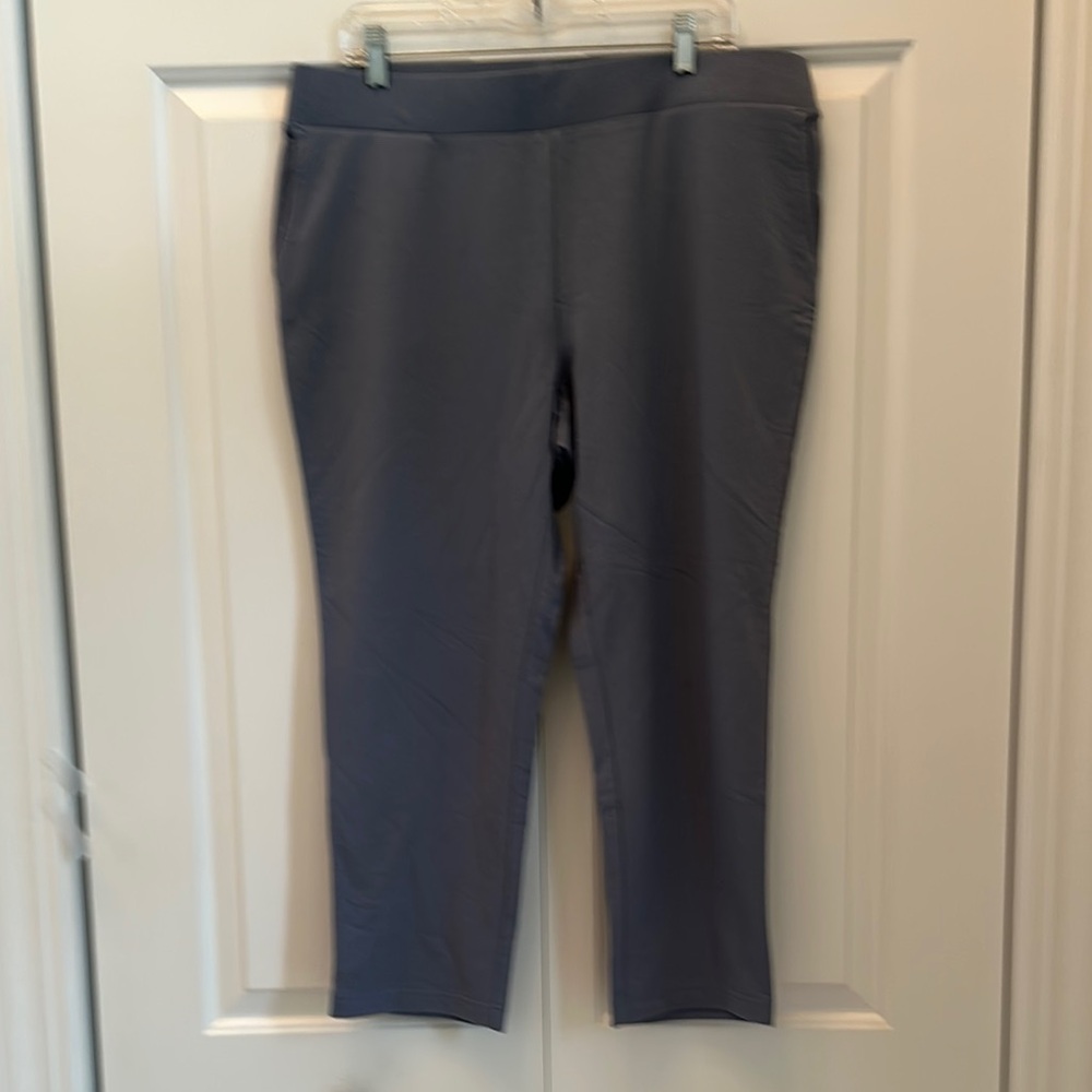 J. Jill Blue Slim Leg Crop Size L